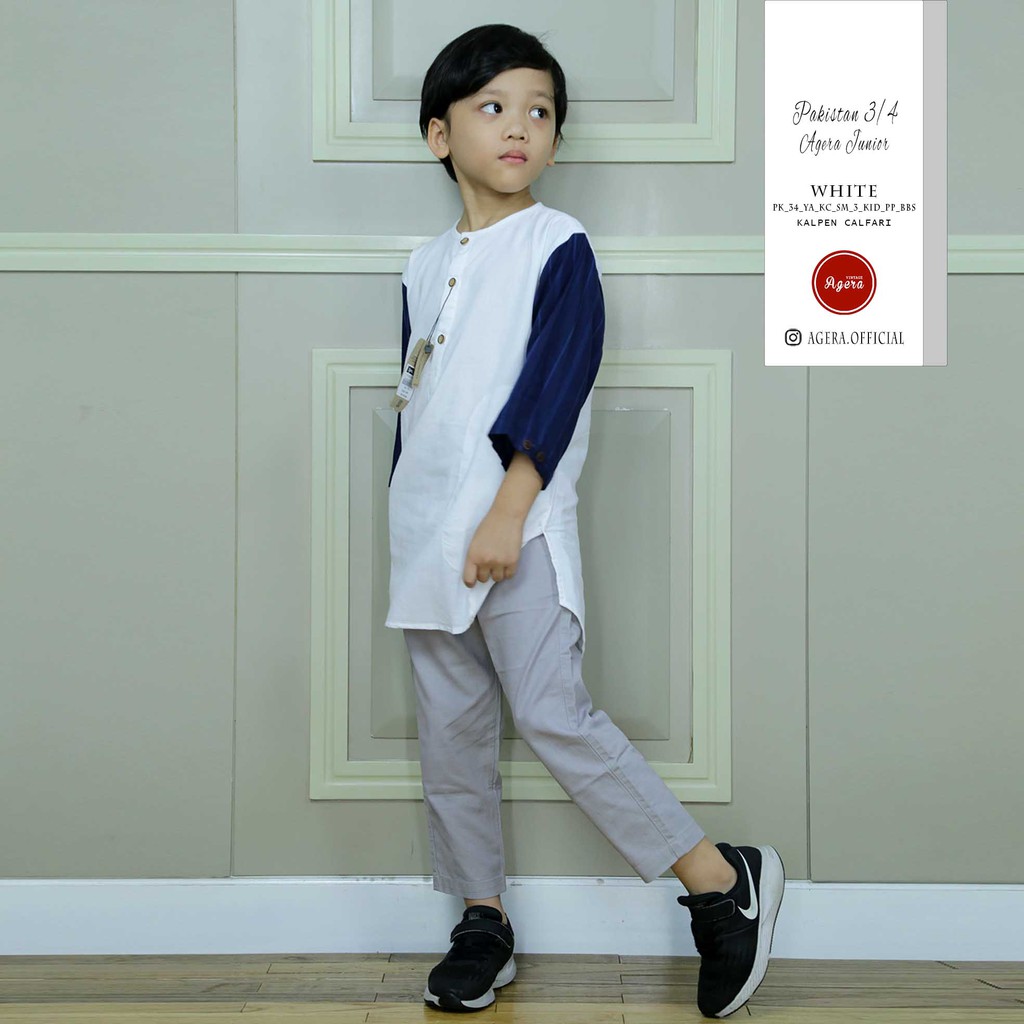 Baju Anak Kemeja Koko Pakistan JAMAL by AGERA JUNIOR