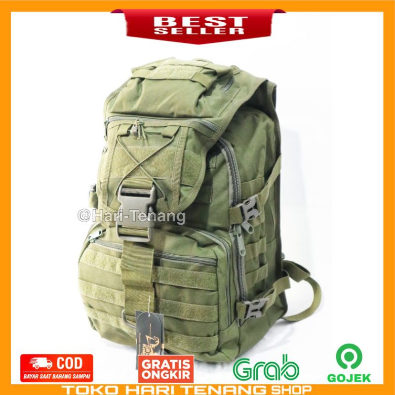 Tas tactical ransel original silver knight 9900 bahan kanvas import/tas punggung tactical waterproof