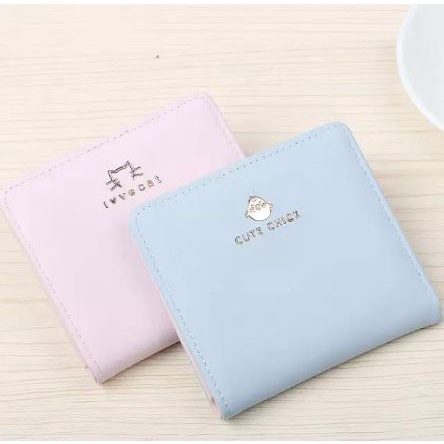 Dompet Wanita Import Korea Lipat Kecil Lucu Dan Cantik