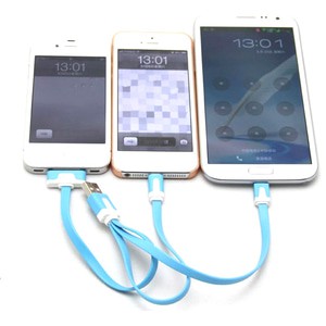 3 in 1 Lightning Micro USB Android iOS iphone Samsung 30 pin carger HP