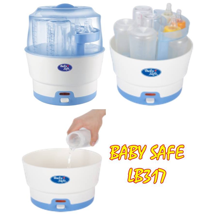 BABY SAFE STEAM STERILIZER LB317 STERIL BOTOL