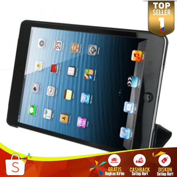 Smart Case 3 Fold iPad Mini Kemampuan Penyangga Kuat Anti Benturan&amp;Kotoran Alat Pelindung Tablet