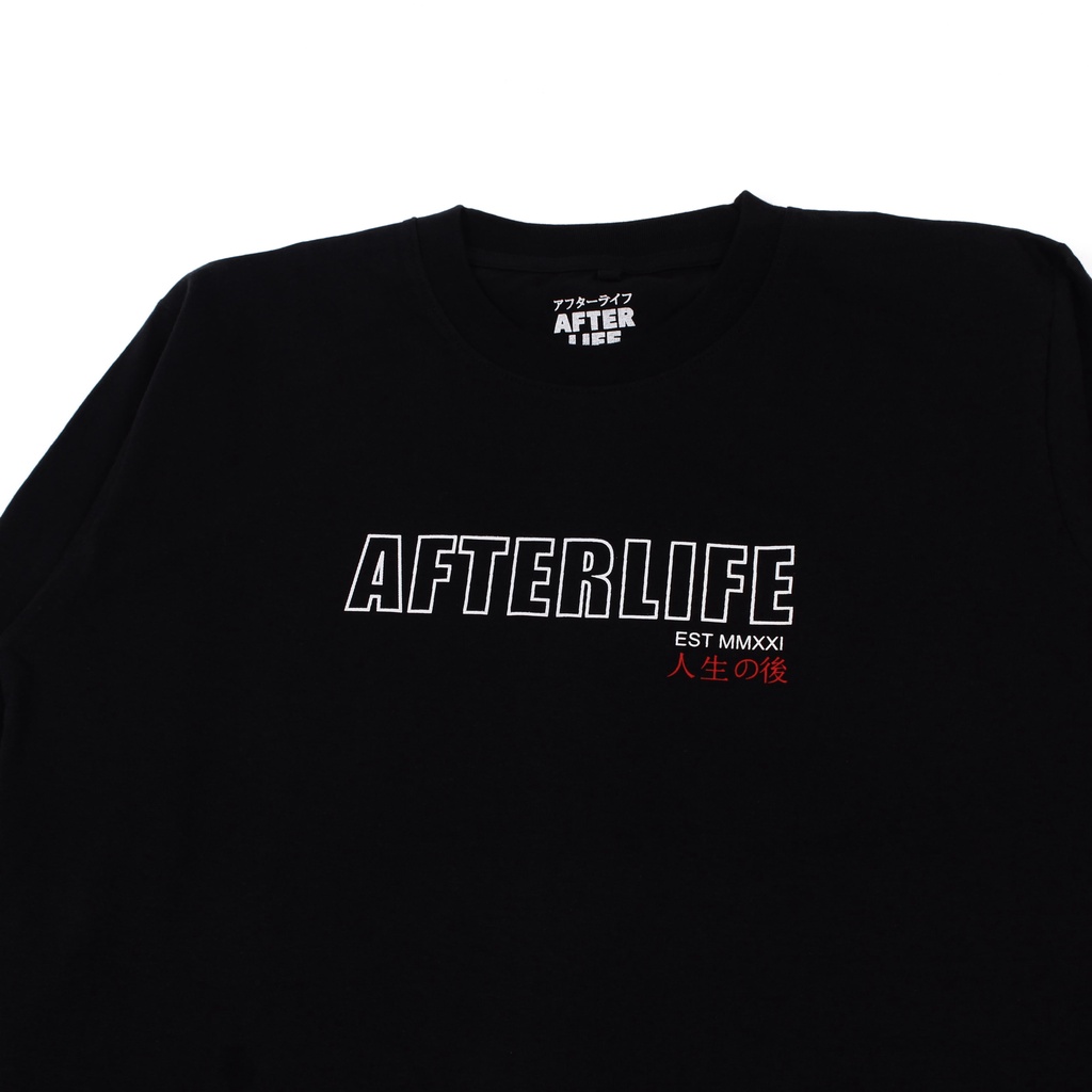 AFTERLIFE - Long Sleeve Wolf Night Black