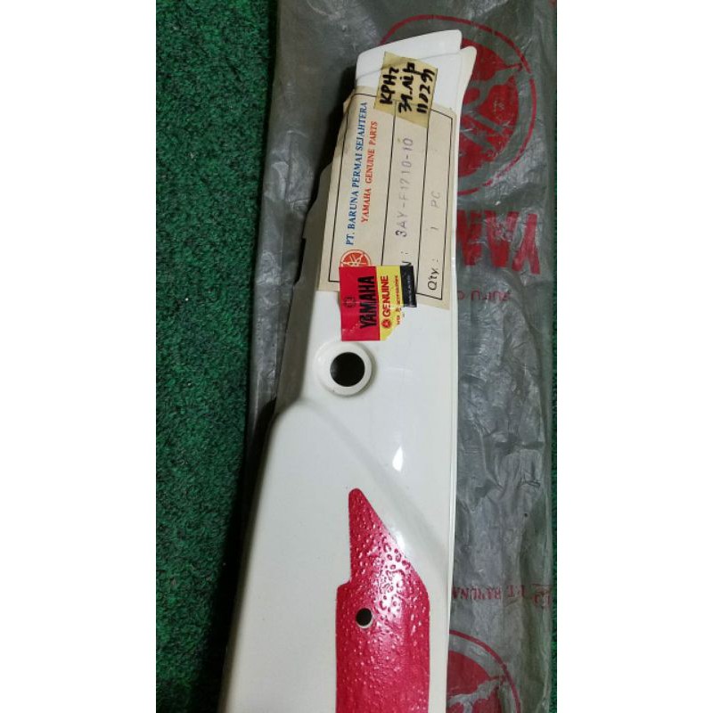 Side Cover Body Alfa Champ Tutup Box Aki Tempong Accu Kiri Yamaha Alfa Champ Original Ori NOS