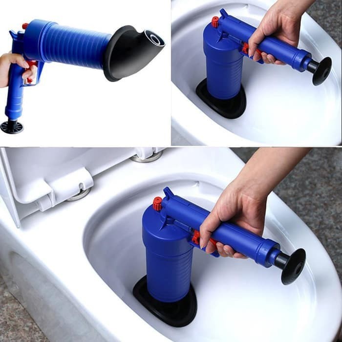 Air Drain Blaster Pump Plunger Toilet