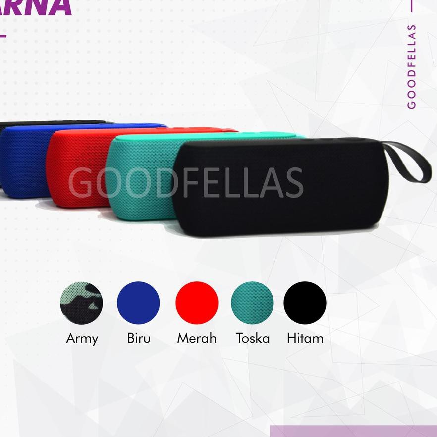 SHOPEE #9.9  SPEAKER BLUETOOTH WIRELESS MINI SPEAKER Q106 SUPPORT FLASHDISK GOODFELLAS <<...