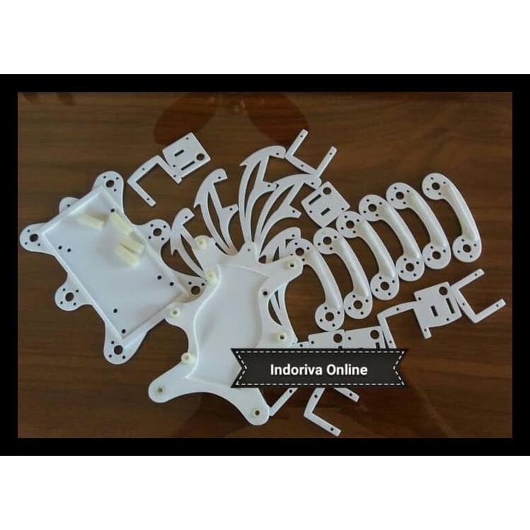 Robot Case Hexapod Diy Servo Sg90, Rangka Robot Spider Arduino, Atmega Termurah