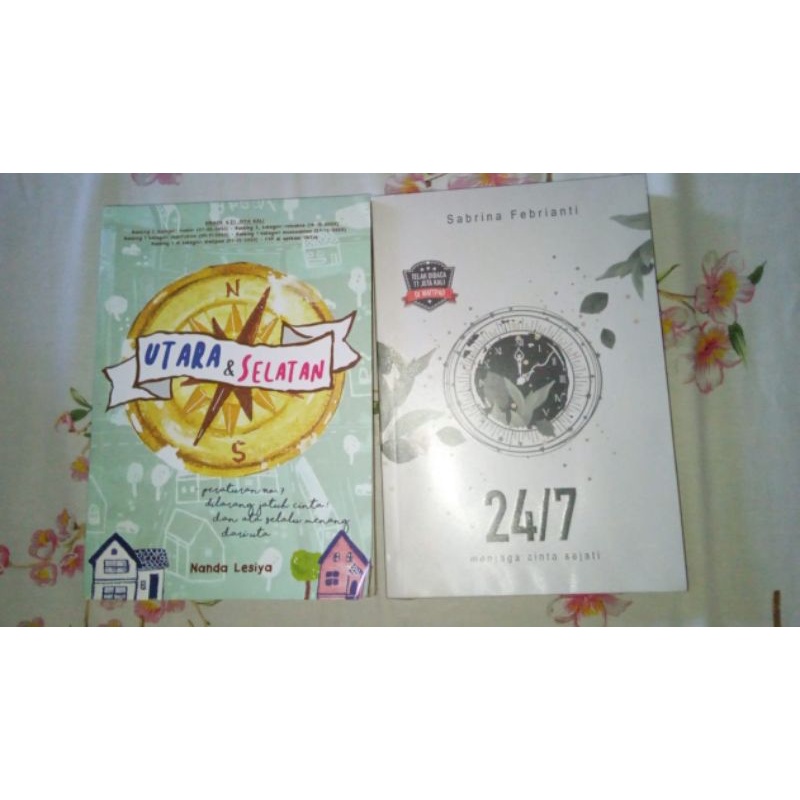 NOVEL PRELOVED UTARA & SELATAN DAN 24/7