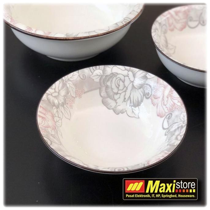 *$*$*$*$] Mangkok keramik 7 inci kembang - Maxistore