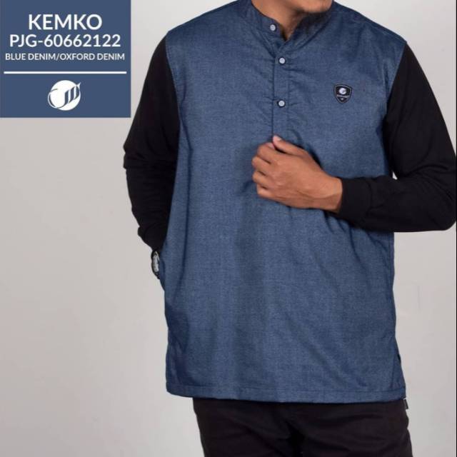 SAMASE Kemko Panjang Blue Denim & Denim & Navy & Ligh Grey | Limited Edition