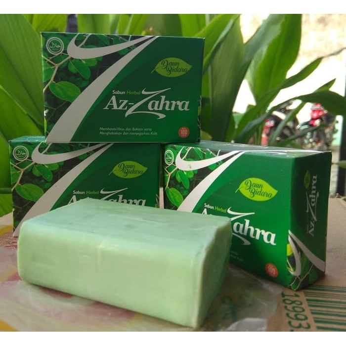 

Sabun Herbal Daun Bidara Az-Zahra 100gr