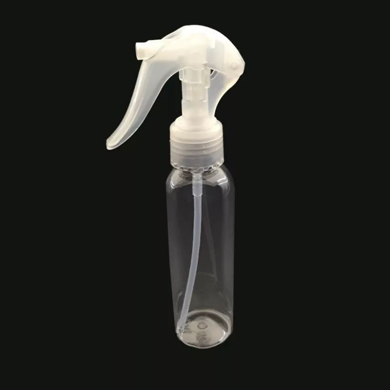 Botol Plastik Trigger Gun Semprotan Pistol Halus bisa On Off Tutup Putih / Transparan Pet Tebal 100ml 250ml 500ml Botol Spray Plastik Semprotan Halus Embun Tanama Taneman Microgreens Serbaguna Multifungsi