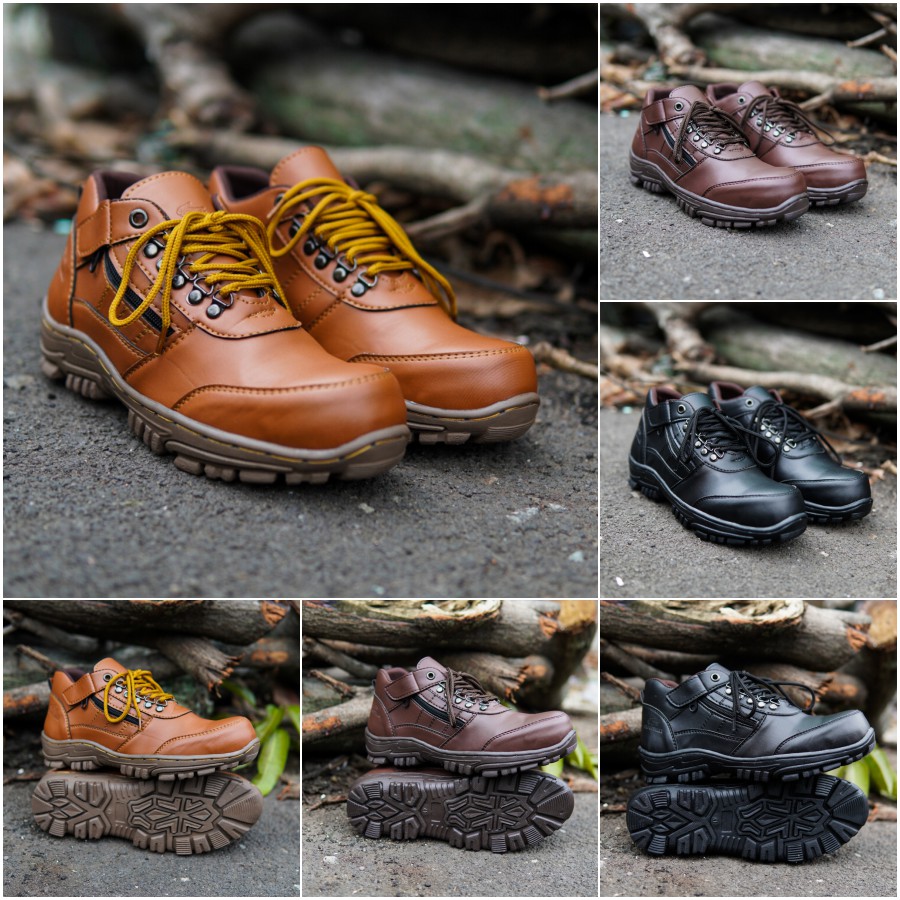 DISKON 50% !! SEPATU GUNUNG PRIA MORISEY PENDEK LOW BOOTS HIKING TACTICAL TRACKING MURAH