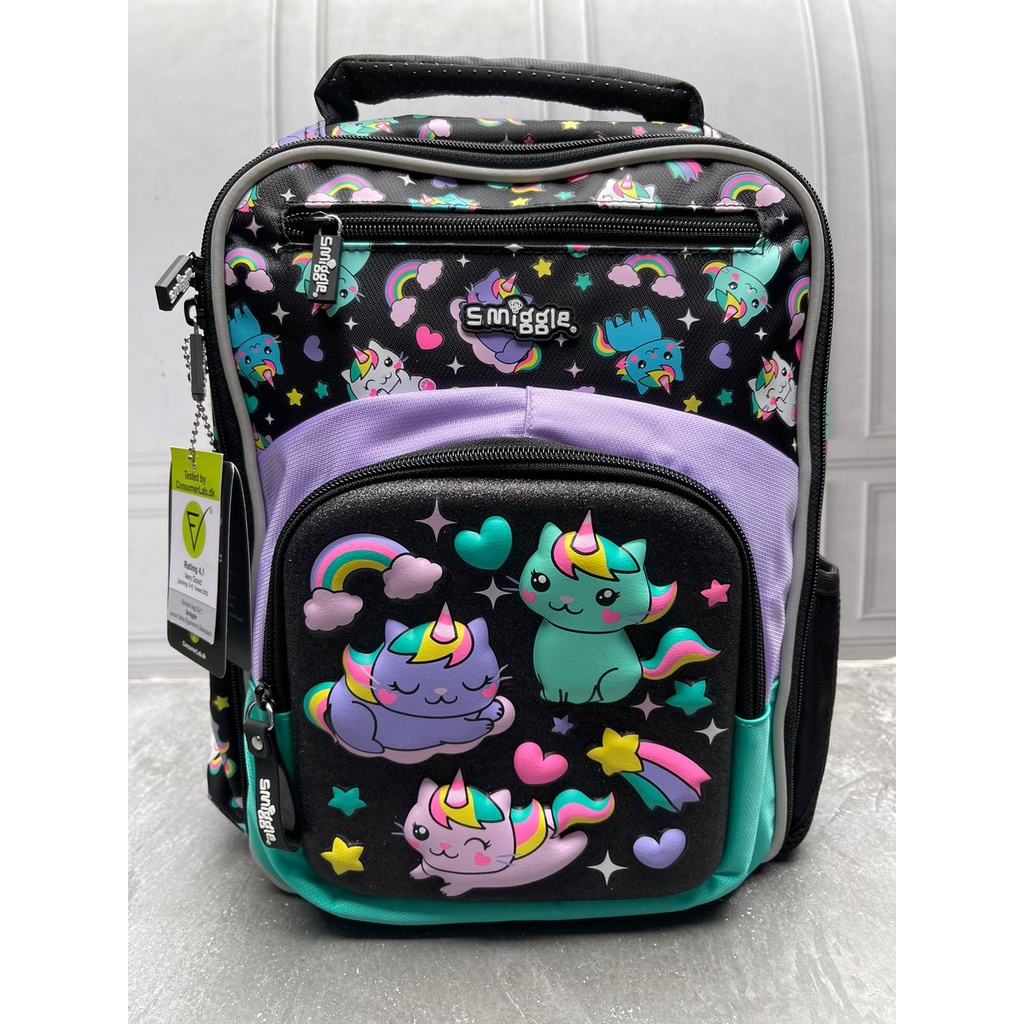 SMIGGLE HARDCASE JUNIOR BACKPACK SKY HI UNICORN - TAS RANSEL SMIGGLE
