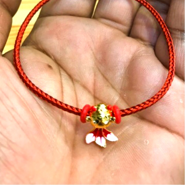 Charm ikan koki/ charm gelang // leontin untuk gelang // mainan untuk tali gelang // replika emas