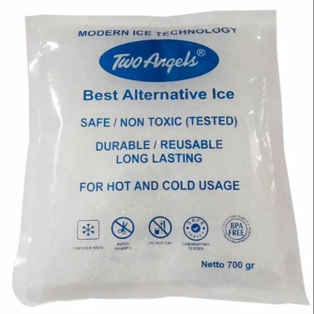 700 GRAM  Ice Gel Ukuran  Besar 700 gram Two Angels / Ice Gel Pack pendingin Hot &amp; Cold / Ice Gel Ice Pack pendingin Kualitas Premium