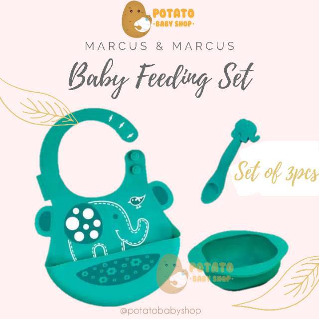 Marcus &amp; Marcus Baby Feeding Set