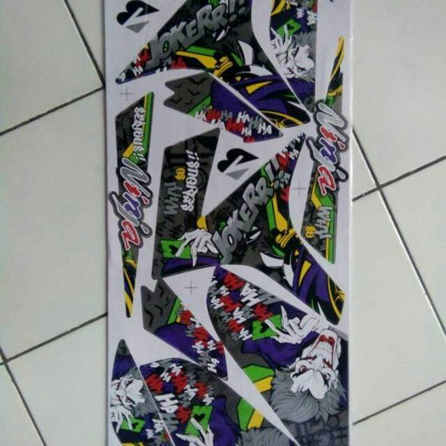 Stiker variasi ninja r