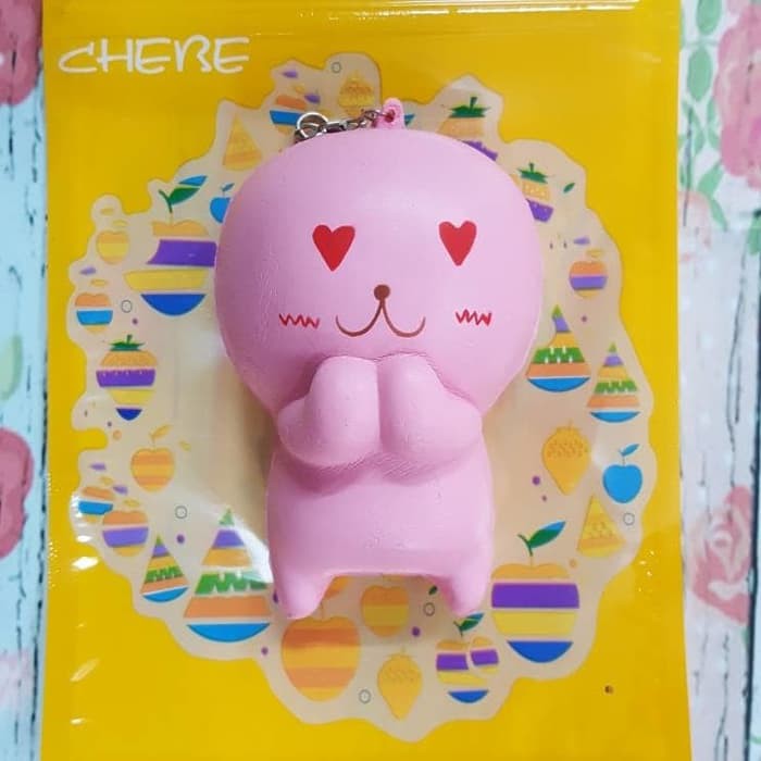 Baru. Squishy Ibloom Bread Doll Berry. Wangi slow soft