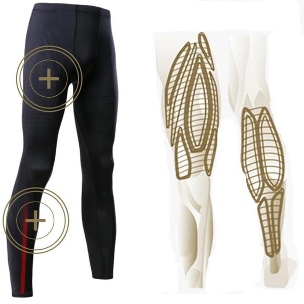 EXPOWER - EXP COMPRESSION TIGHT with MCS MALE - CELANA LARI