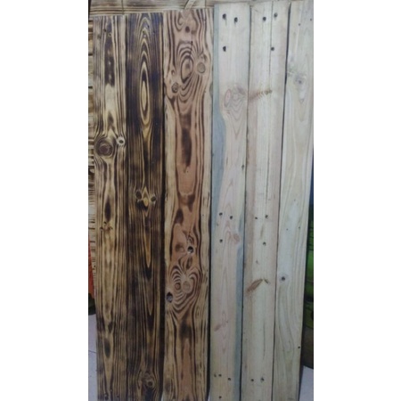 Papan Kayu Jati Belanda X Palet ada lubang paku panjang 120