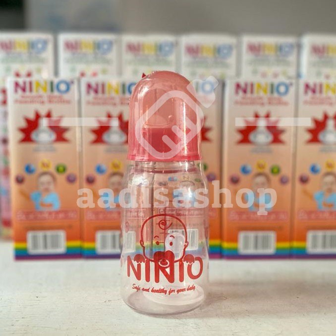 Botol Dot Bayi Soft Neck Round Bottle 120ml NINIO 2001