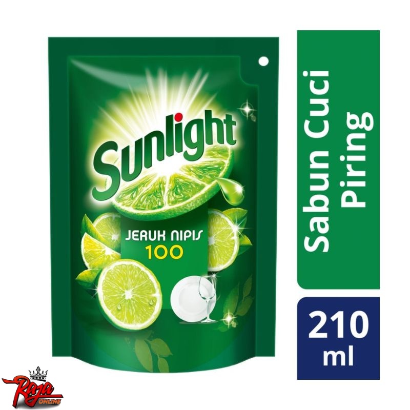 SUN21 - Sunlight Jeruk Nipis Sabun Cuci Piring Reffil Pouch
