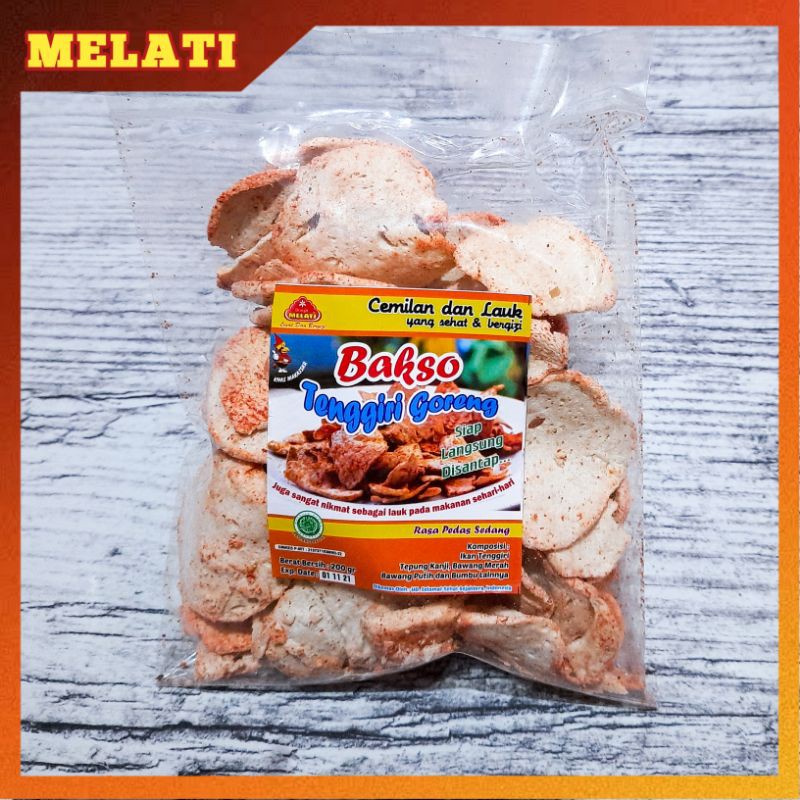 

[MELATI] Basreng Bakso Tenggiri Goreng Rasa Pedas sedang