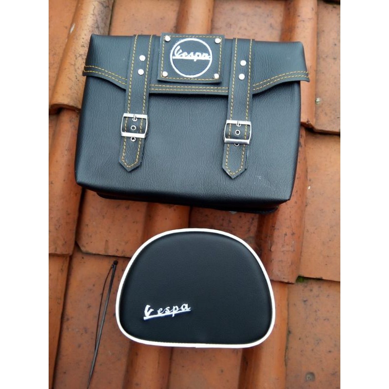 tas backrack vespa plus bantalan / aksesoris vespa