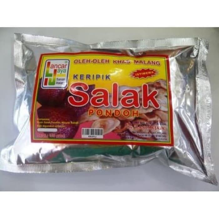 

Kripik buah Salak Lancar Jaya khas Malang