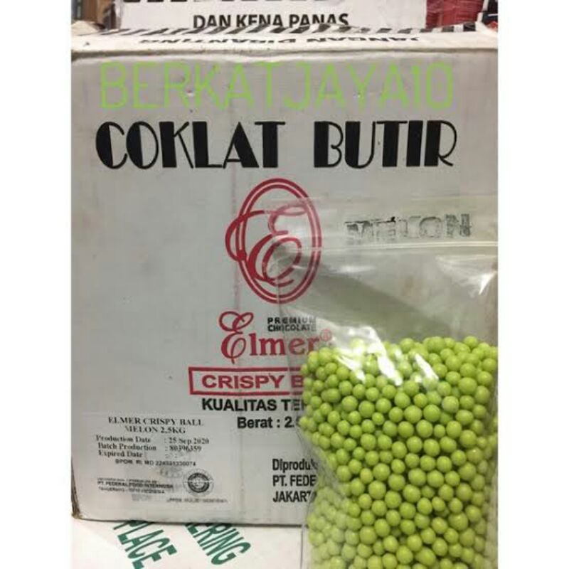 

Crispy Ball Melon Crispi Ball Hijau Repack 200 Grm