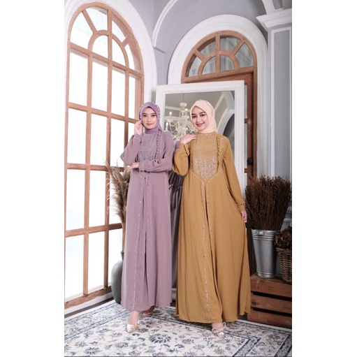 READY GAMIS MARYYAM // BAHAN CERUTY BABYDOLL PREMIUM // By Pelaminan Biru