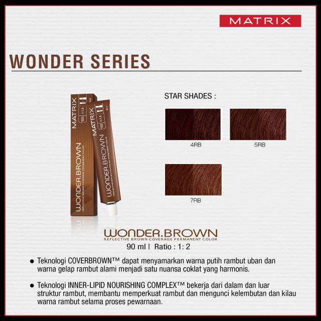 MATRIX  WONDER BROWN 90ML