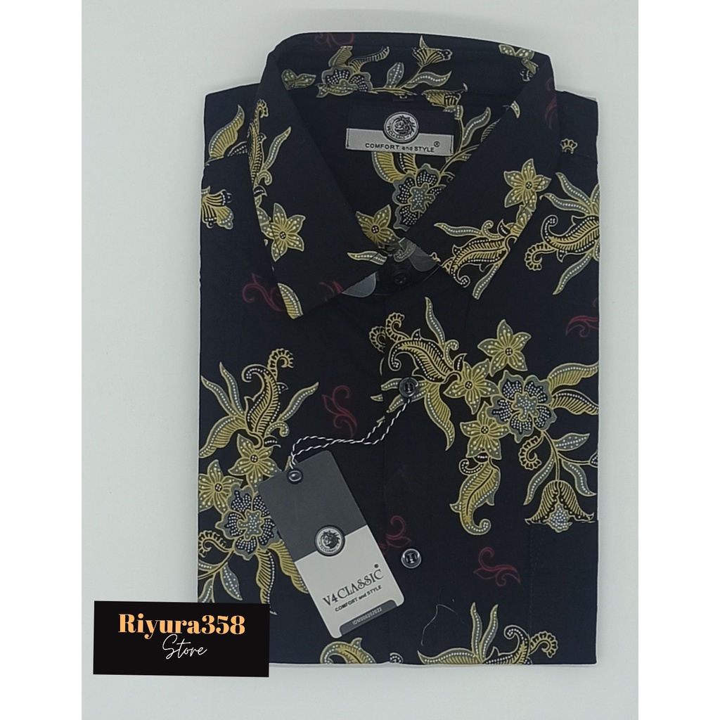 KEMEJA BATIK LENGAN PENDEK V4 CLASSIC - 010