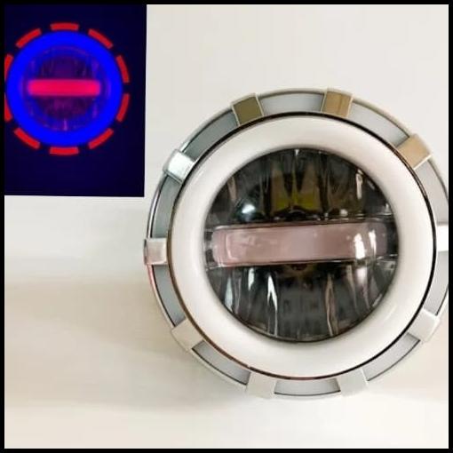 Lampu Projector Led Hi Lo Jauh Dekat Projie Model Bulat Led Cree Motor