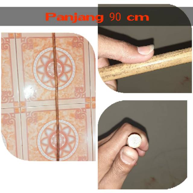 Kayu rotan bahan kemoceng