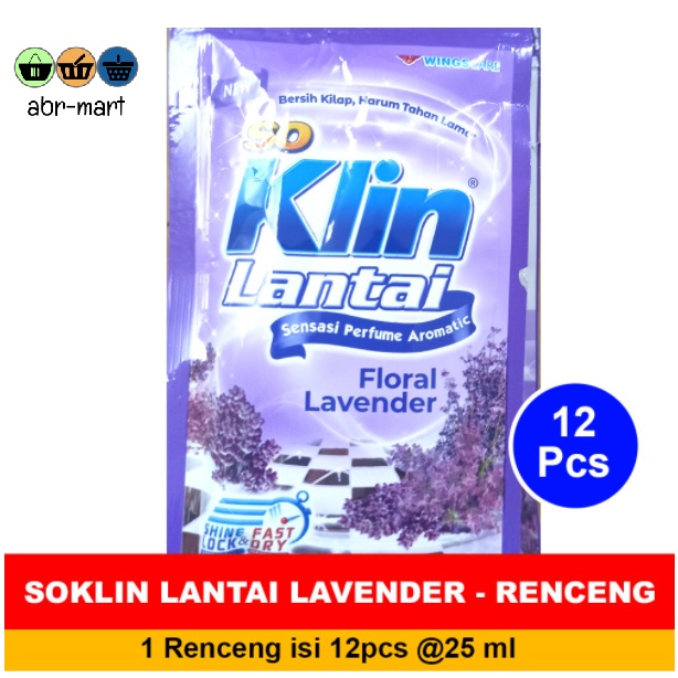 SOKLIN LANTAI [ 12 SACHET ] - RANDOM