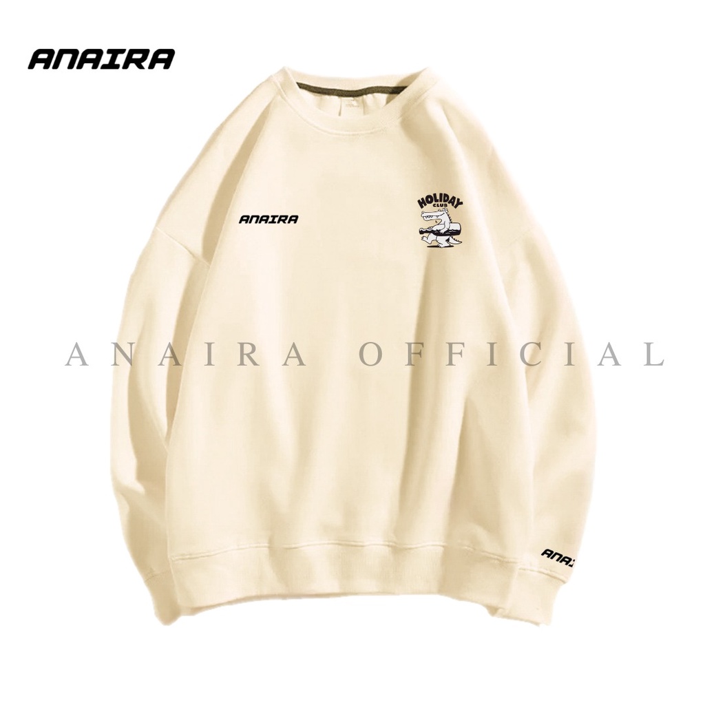 HOLIDAY SWEATER CREWNECK PRIA WANITA ANAIRAOFFICIAL