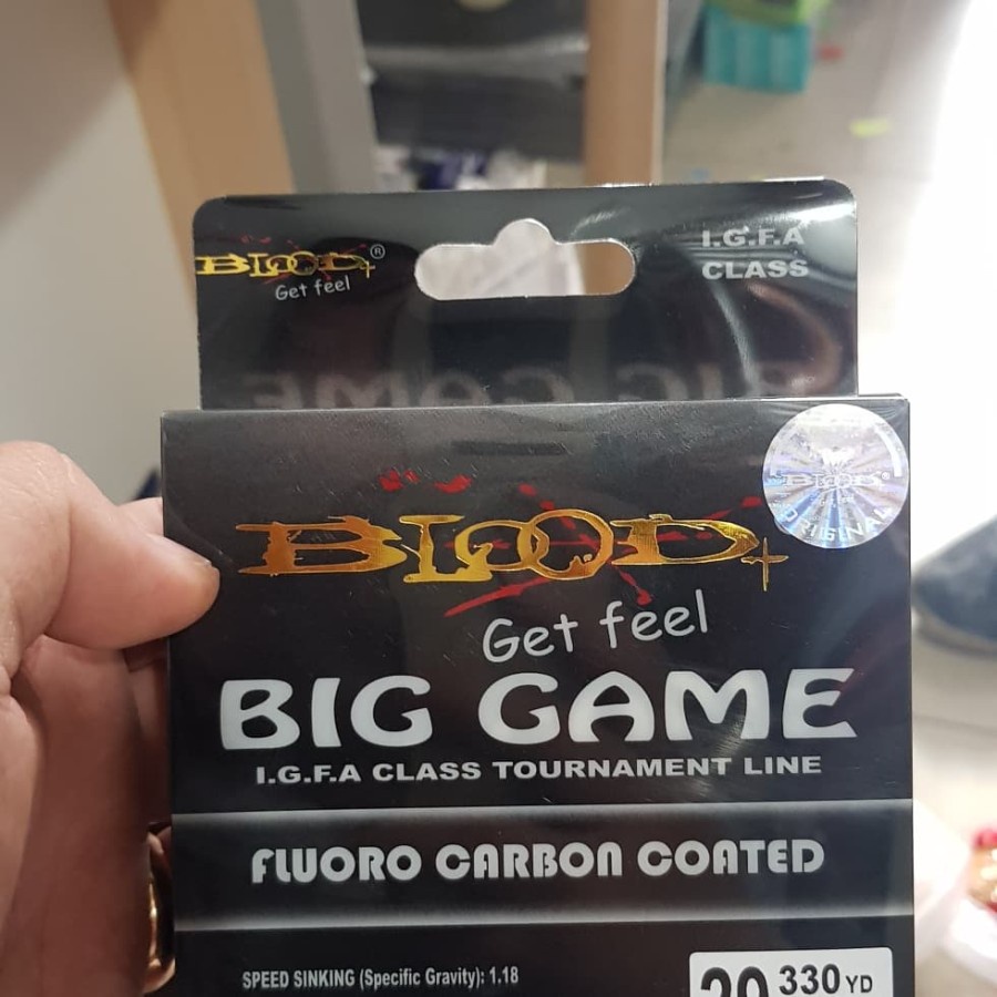 BAYAR DITEMPAT (COD)senar pancing blood big game 330yard - 53lb