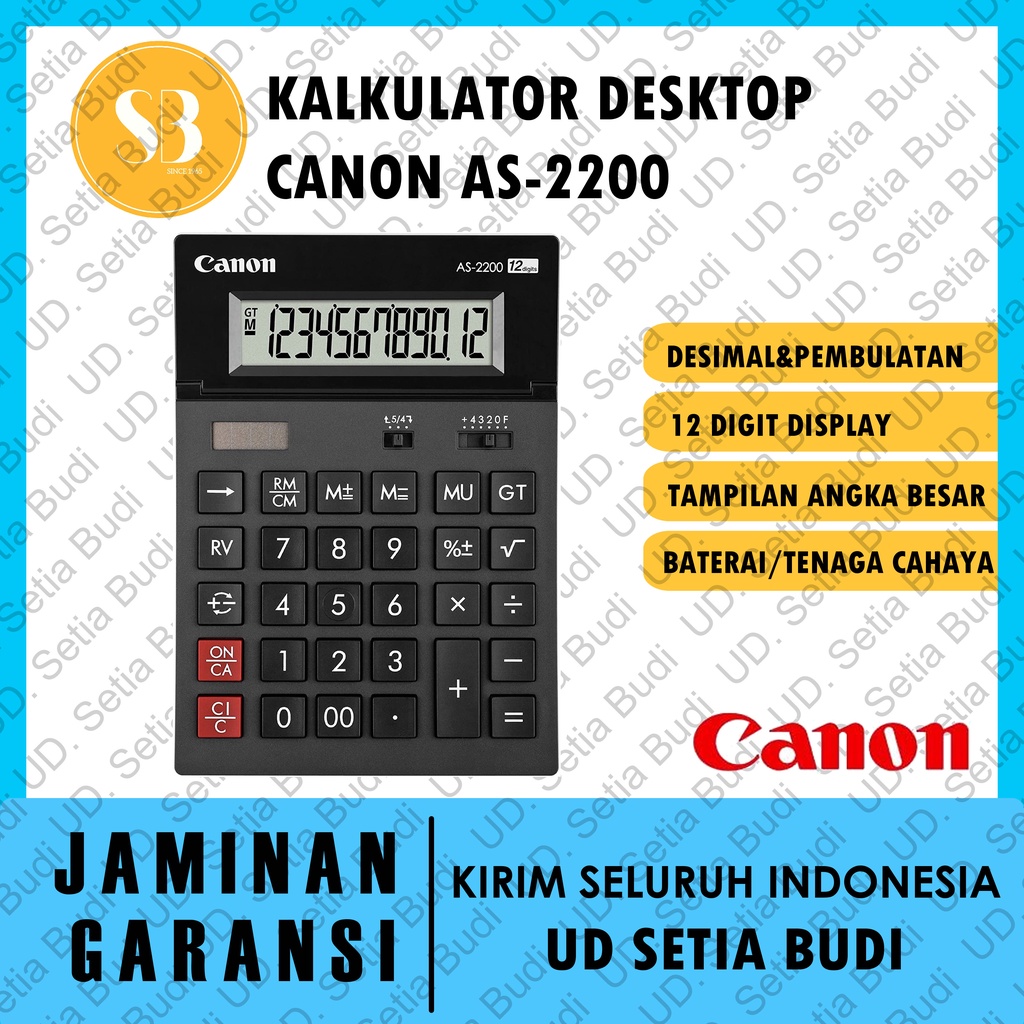 Kalkulator Desktop Canon AS-2200