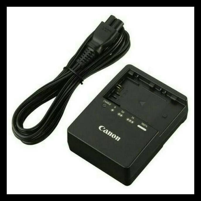 {BISA COD} CHARGER CANON LC-E6 FOR BATERAI LP-E6 EOS 60D 70D 80D 7D 5D MARK II E6E CANON EOS TERBARU