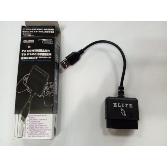 Buy1get1 Converter USB Single Stik stick PS2 ke PS3/PC laptop Game