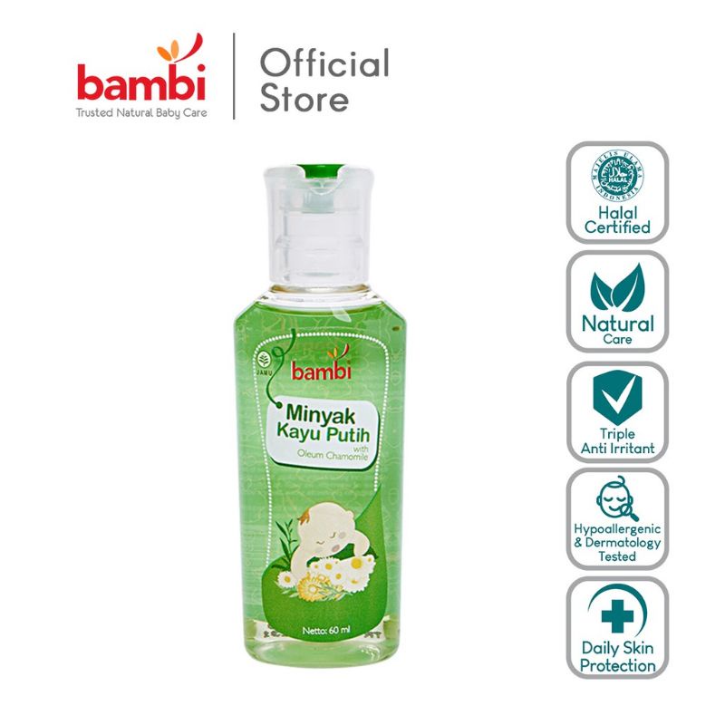 Bambi Baby Minyak Kayu Putih 60ml