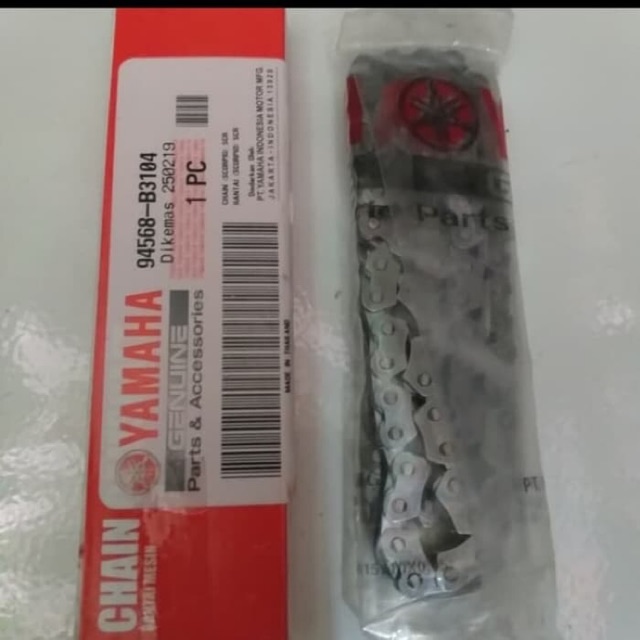 RANTAI KETENG KAMPRAT TEMENG SCORPIO ASLI ORI YAMAHA 94568 B3104