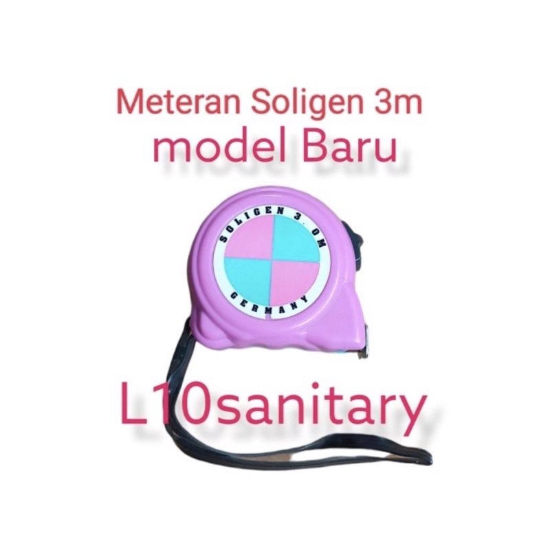 Meteran Bangunan Roll Soligen / Alat Ukur Rol Measuring Tape / Meteran Murah Soligen