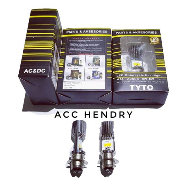 Lampu led tyto h6 12 watt