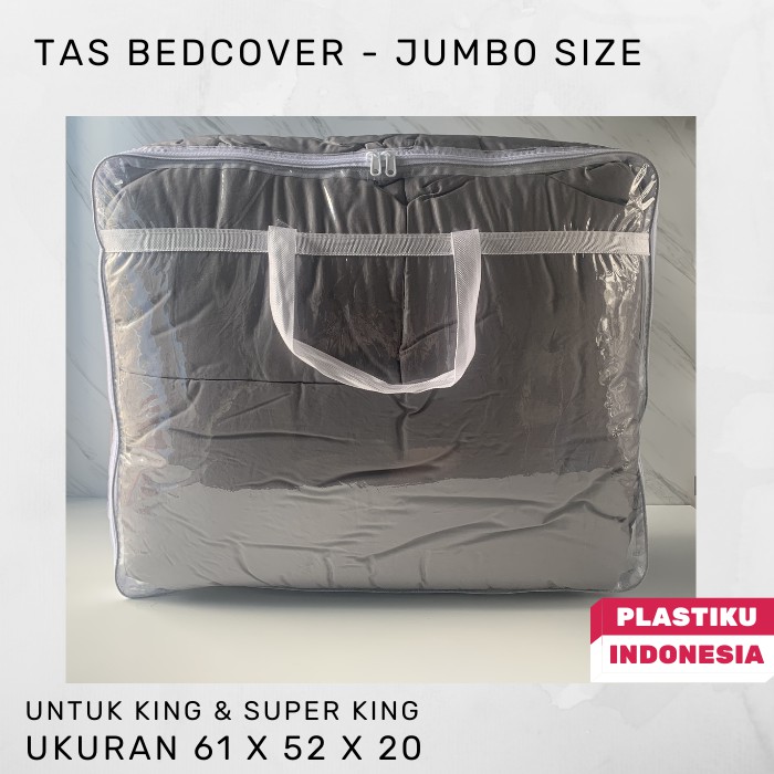TAS MIKA BEDCOVER DOUBLE UKURAN BESAR (JUMBO) | TAS SPREI