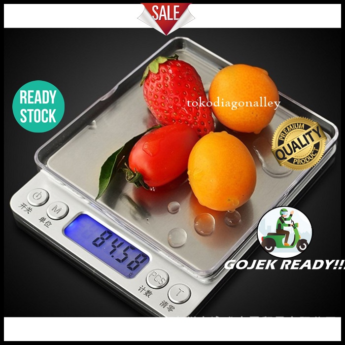 Timbangan Dapur Mini Digital  Electronic Barista Kopi Kuat Kitchen Scale Alat Timbang Makanan Kafe Akurat Murah