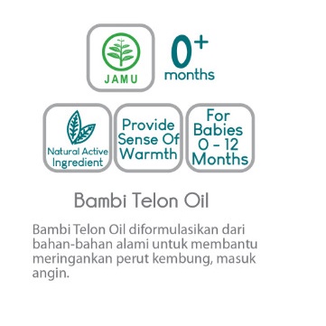 BAMBI Baby Minyak Telon 60ml