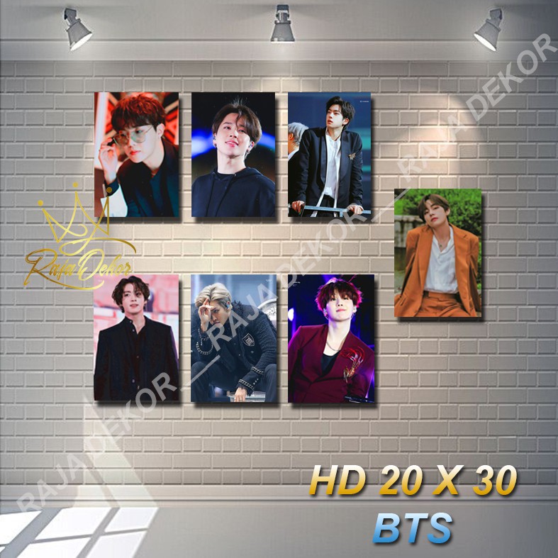 pusatmode Hiasan Dinding Ukuran 20x30 cm Edisi Korea BTS pusatmode Hiasan Dinding Ukuran 20x30 cm Edisi Korea BTS
